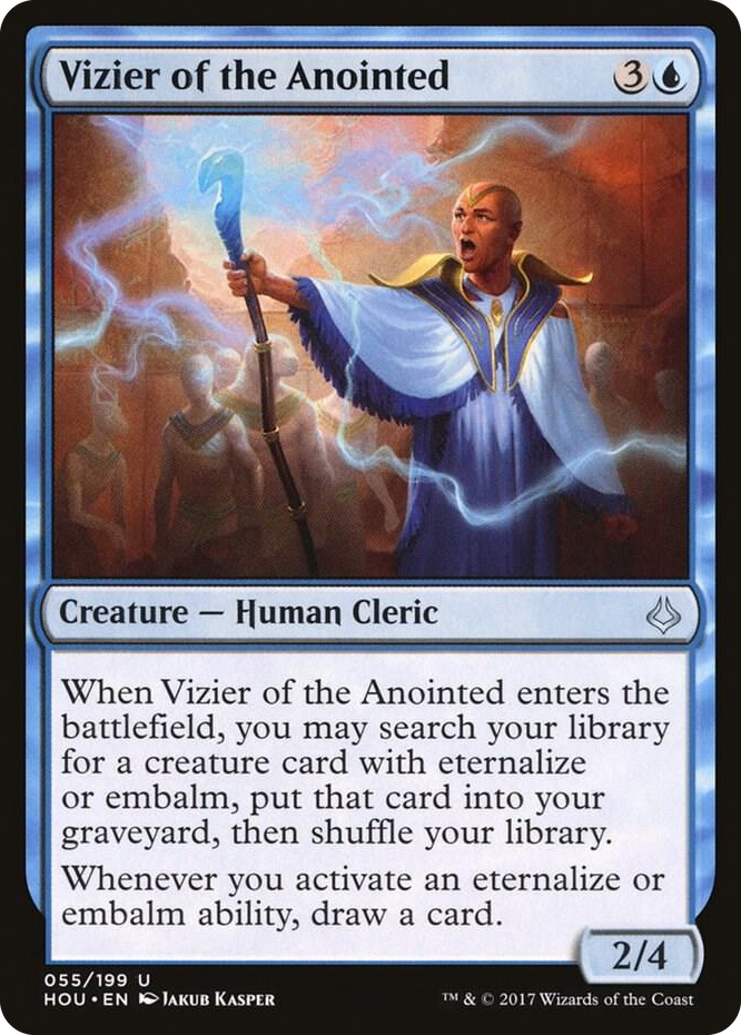 Vizier of the Anointed #55 U - Hour of Devastation Pokemon card