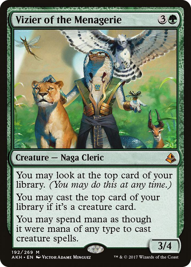 0192 Vizier of the Menagerie M Amonkhet