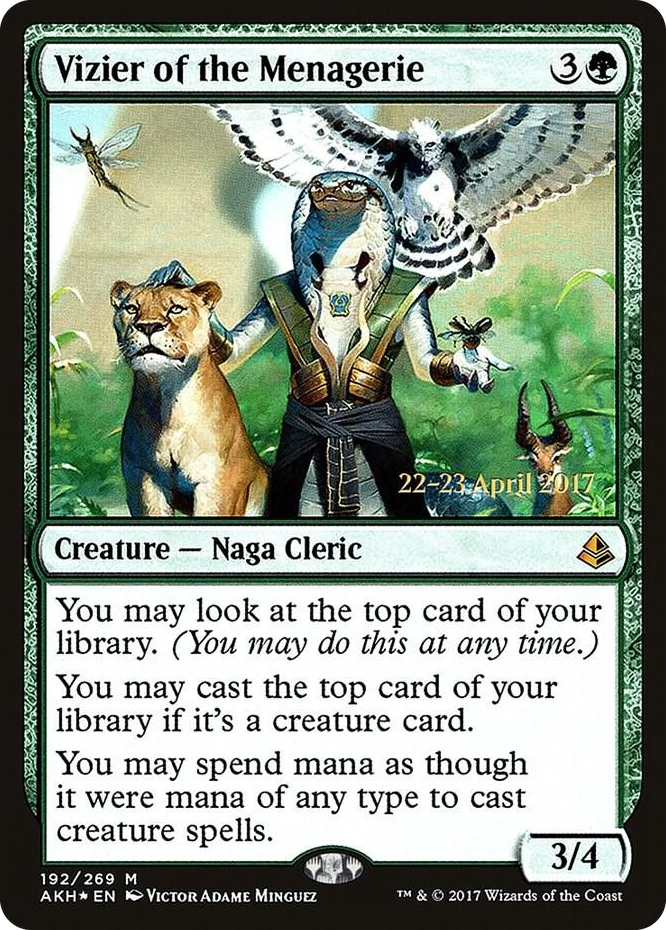 0192 Vizier of the Menagerie M Prerelease Cards