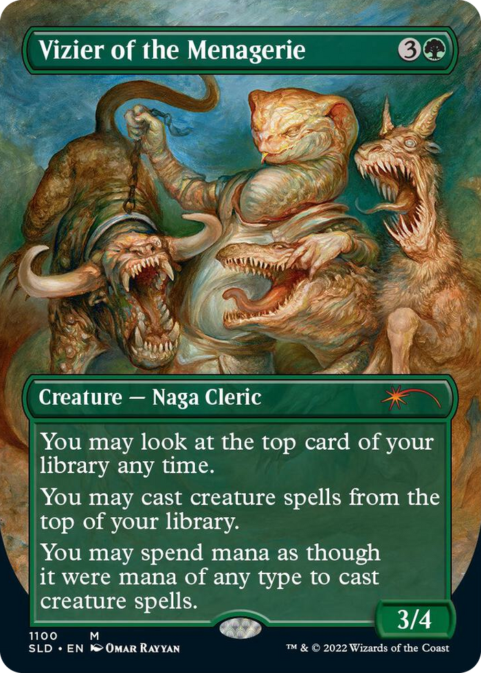 Vizier of the Menagerie (Borderless) #1100 M - Secret Lair Drop Series Pokemon card