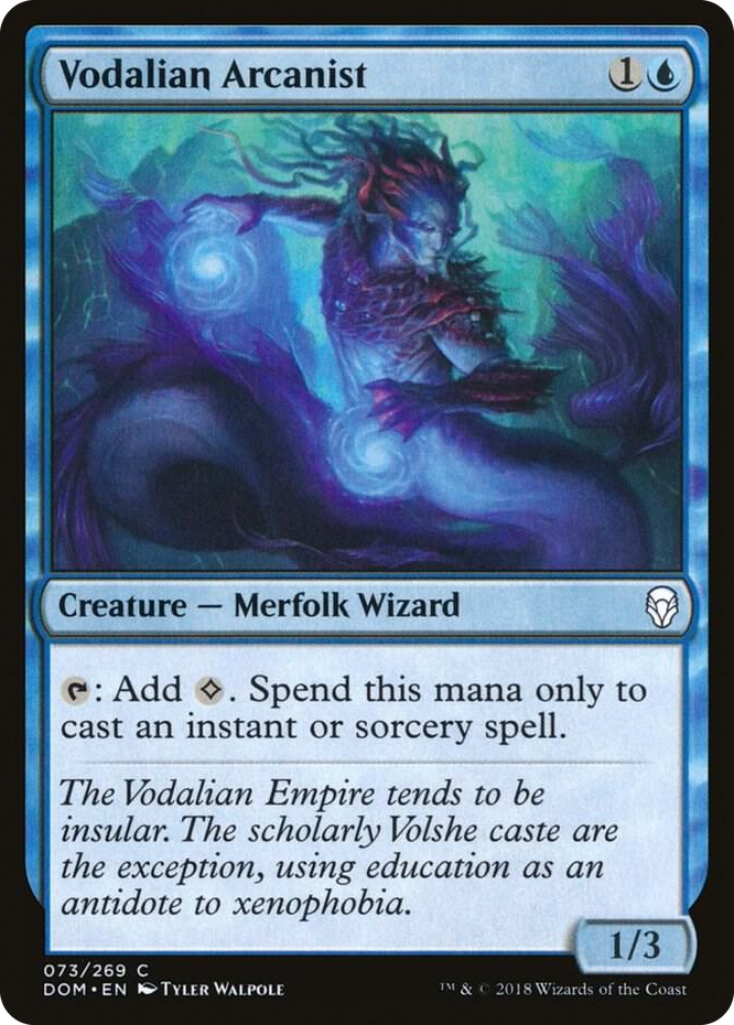 0073 Vodalian Arcanist C Dominaria