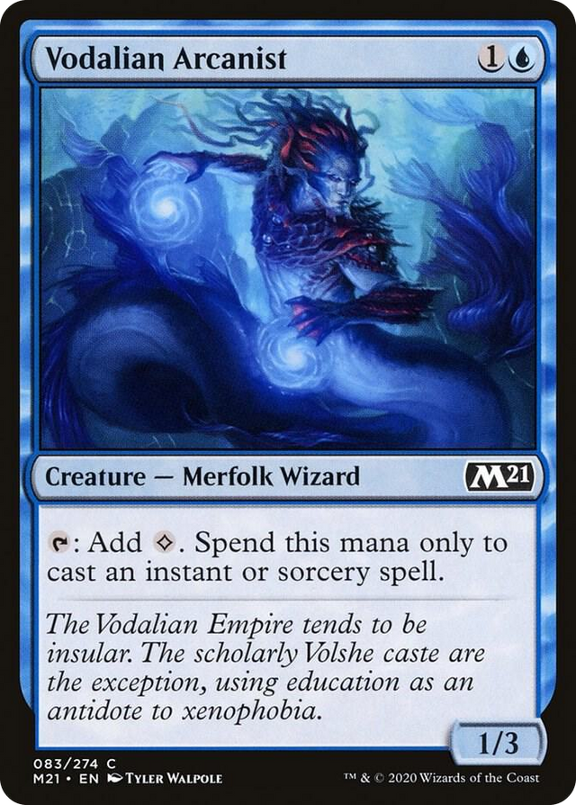 0083 Vodalian Arcanist C Core Set 2021