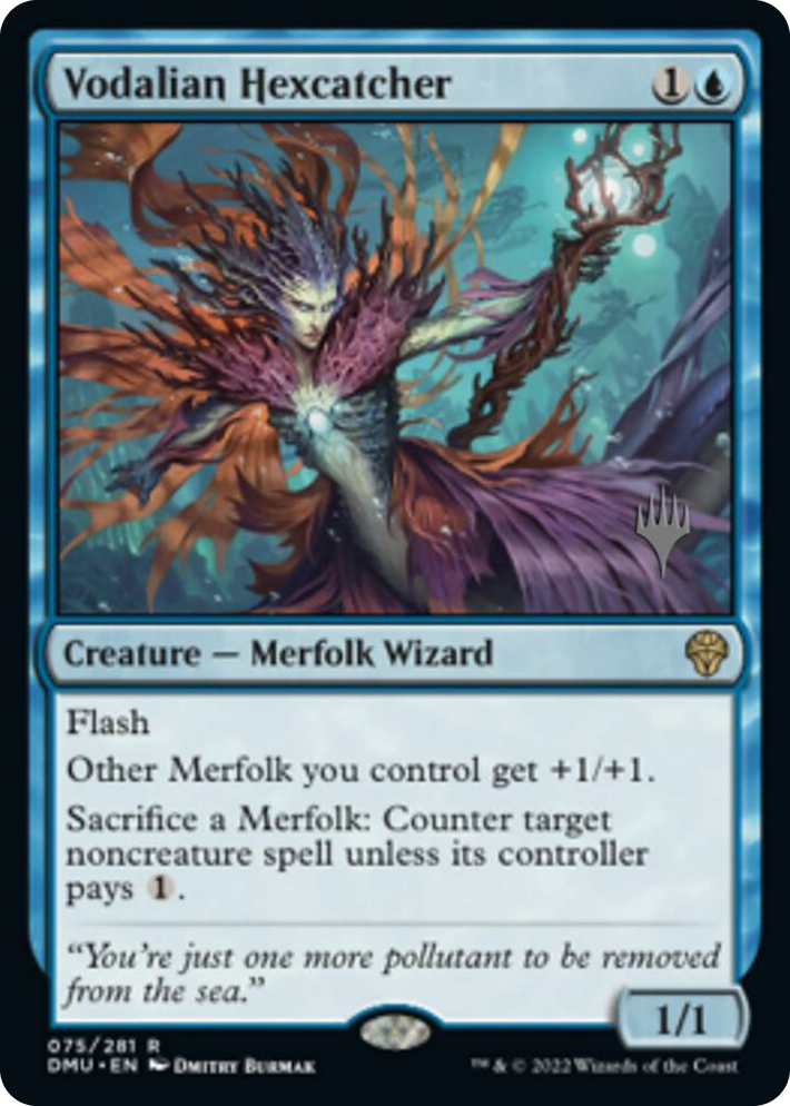 0075 Vodalian Hexcatcher R Promo Pack: Dominaria United