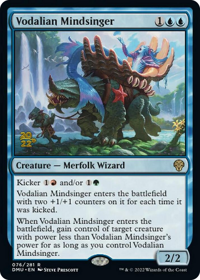 0076 Vodalian Mindsinger R Prerelease Cards