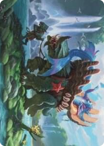 0021 Vodalian Mindsinger Art Card S Art Series: Dominaria United