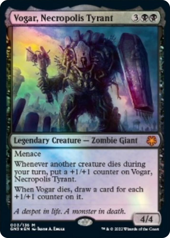 0003 Vogar, Necropolis Tyrant M Magic Game Night: Free-For-All