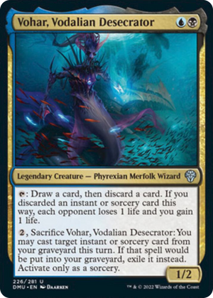 0226 Vohar, Vodalian Desecrator U Dominaria United