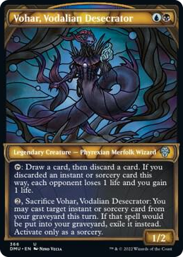 0366 Vohar, Vodalian Desecrator (Textured Foil) U Dominaria United