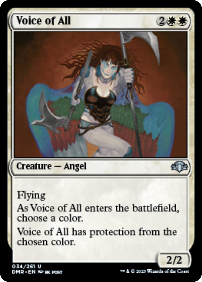 Voice of All #34 U - Dominaria Remastered Pokemon card