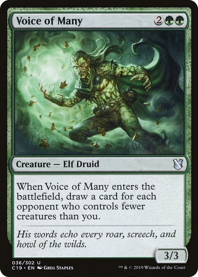 0036 Voice of Many U Commander 2019