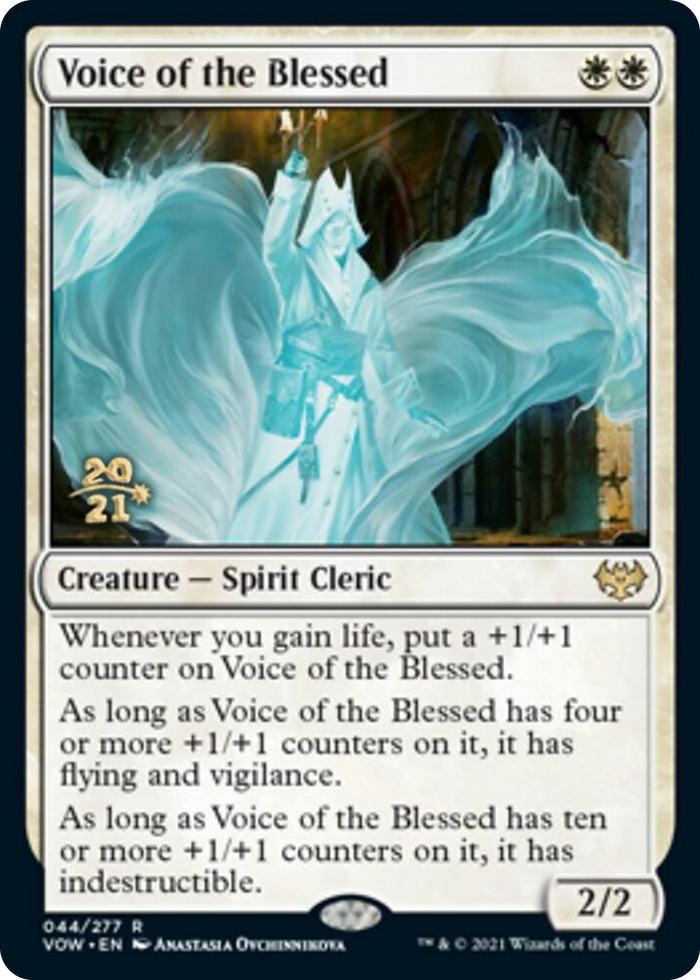 Voice of the Blessed #44 R - Prerelease Cards Pokemon card