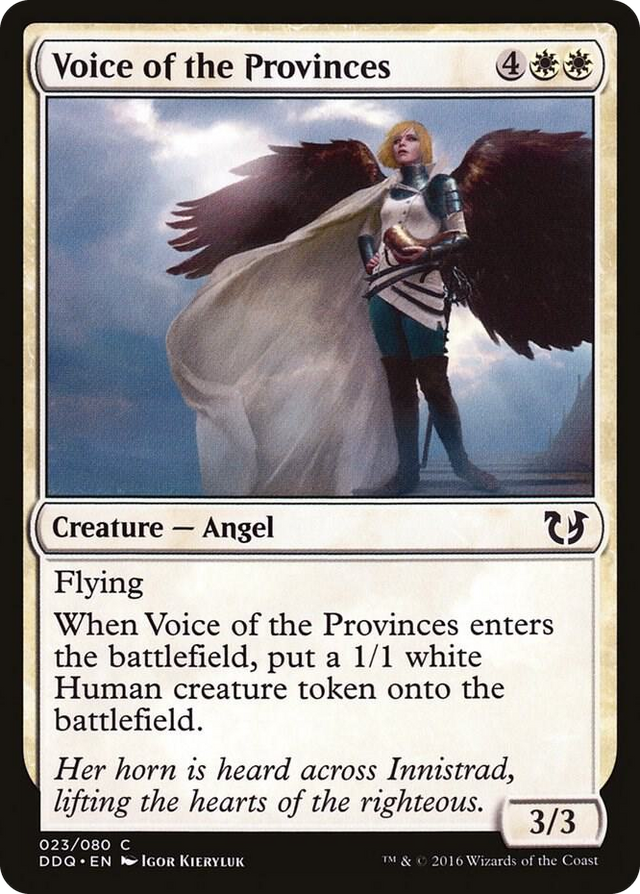 0023 Voice of the Provinces C Duel Decks: Blessed vs. Cursed