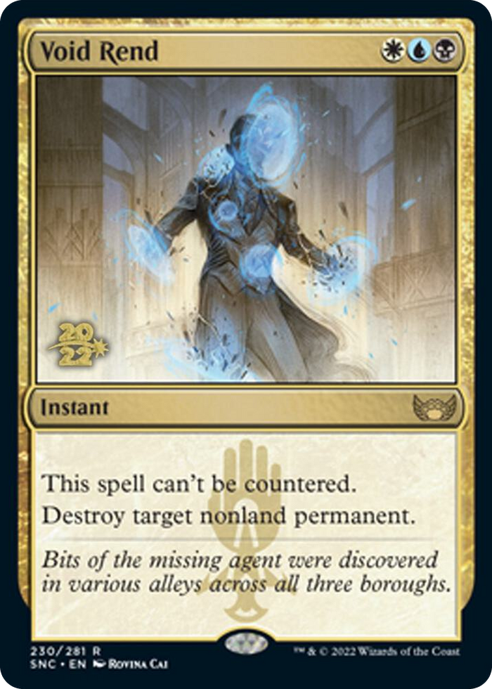 Void Rend #230 R - Prerelease Cards Pokemon card