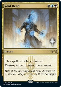 0230 Void Rend R Promo Pack: Streets of New Capenna