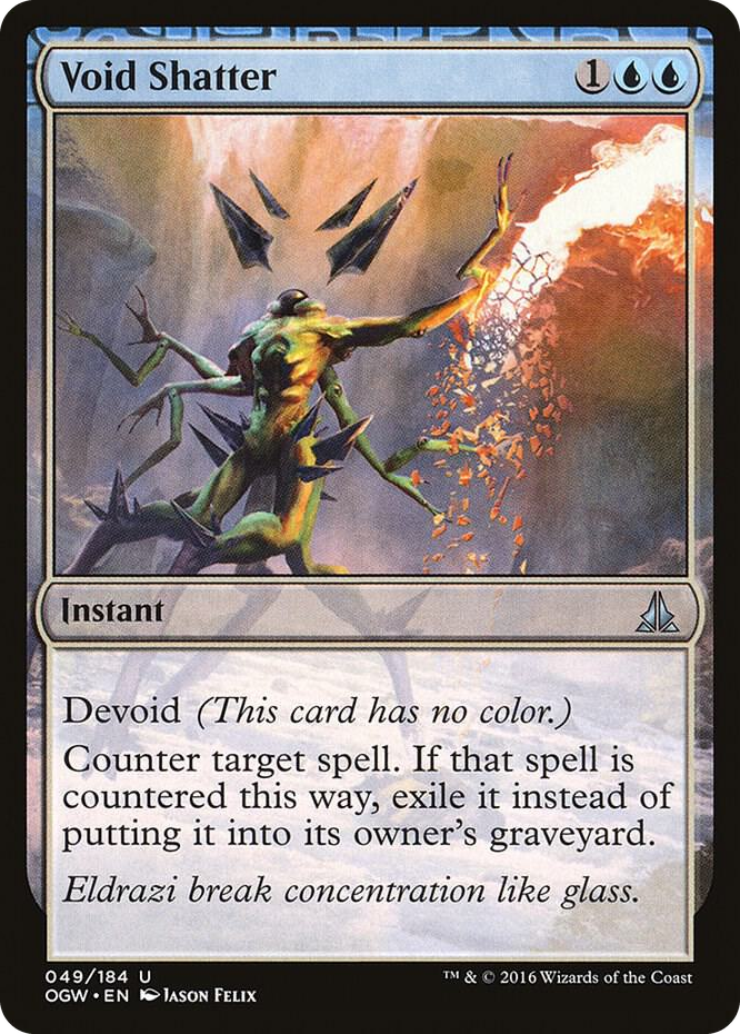 Void Shatter #49 U - Oath of the Gatewatch Pokemon card