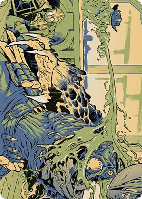 0049 Voidslime Art Card S Art Series: Outlaws of Thunder Junction