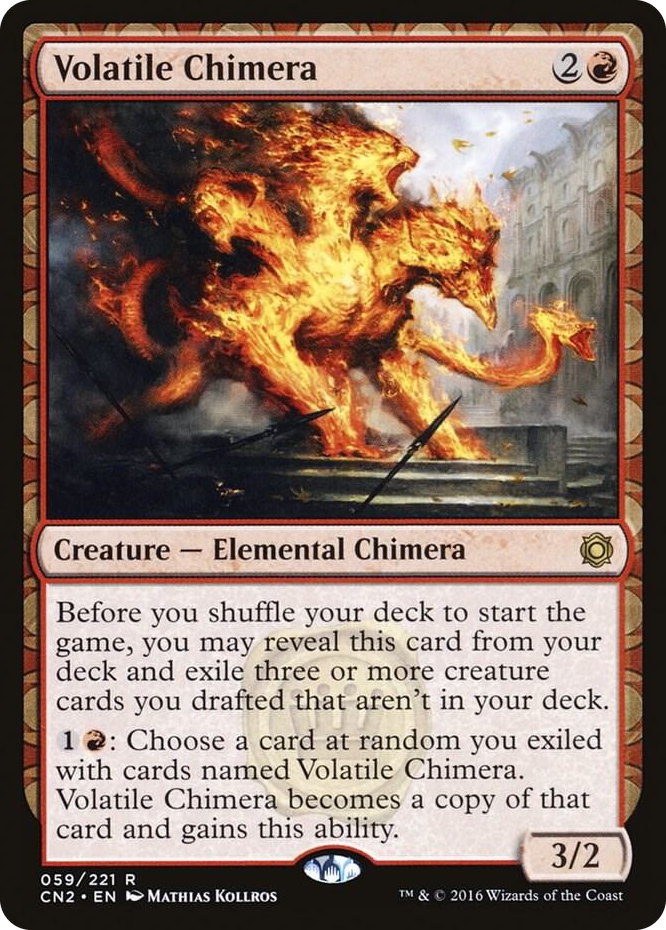 Volatile Chimera #59 R - Conspiracy: Take the Crown Pokemon card