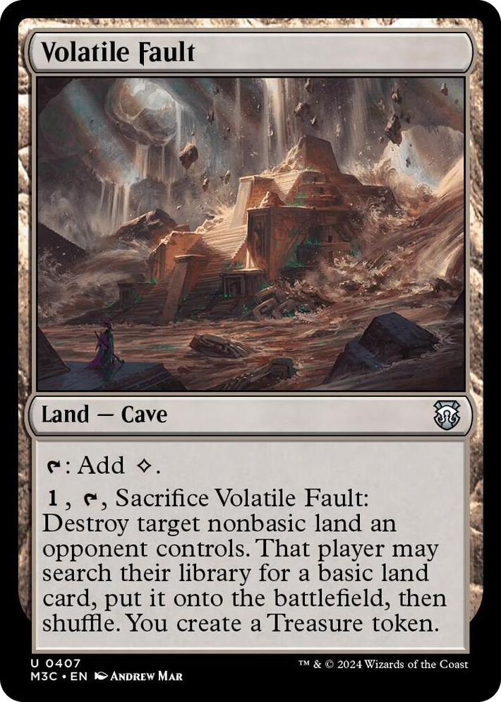0407 Volatile Fault U Commander: Modern Horizons 3