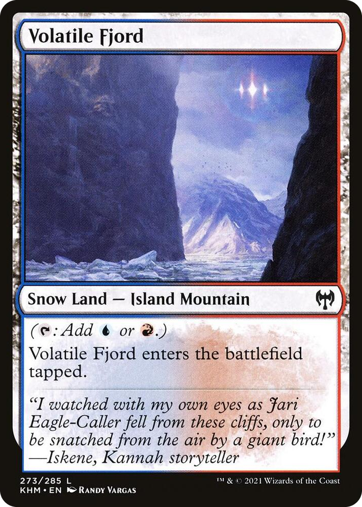 0273 Volatile Fjord L Kaldheim