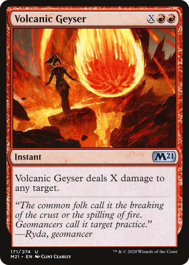 0171 Volcanic Geyser U Core Set 2021
