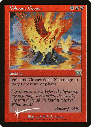0215 Volcanic Geyser P FNM Promos