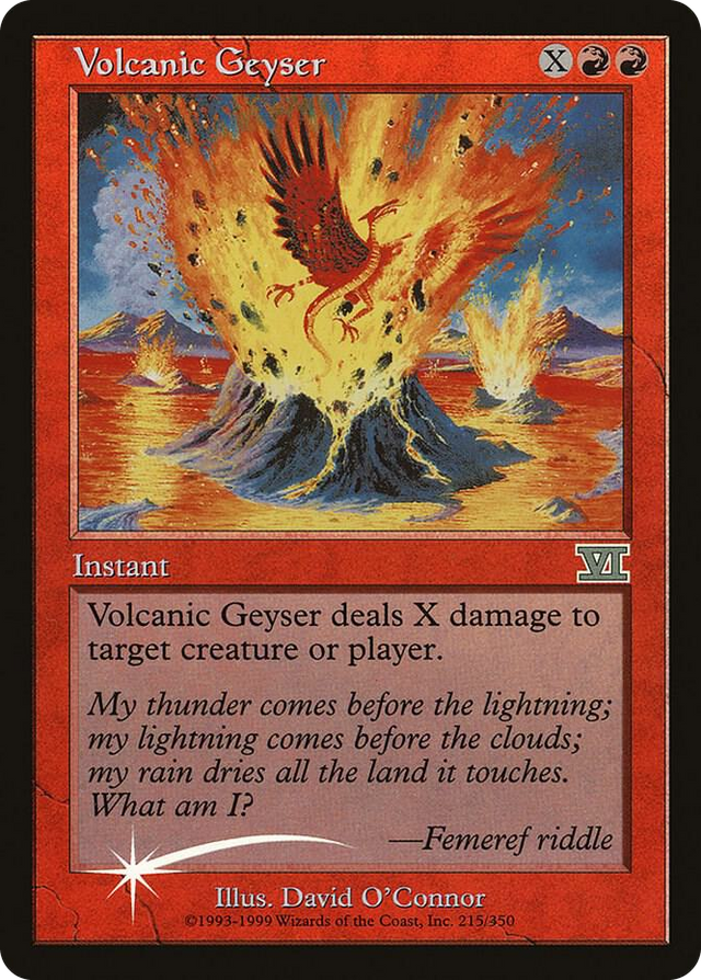 0215 Volcanic Geyser P FNM Promos