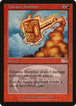 0001 Volcanic Hammer (Junior Super Series) P Junior Series Promos