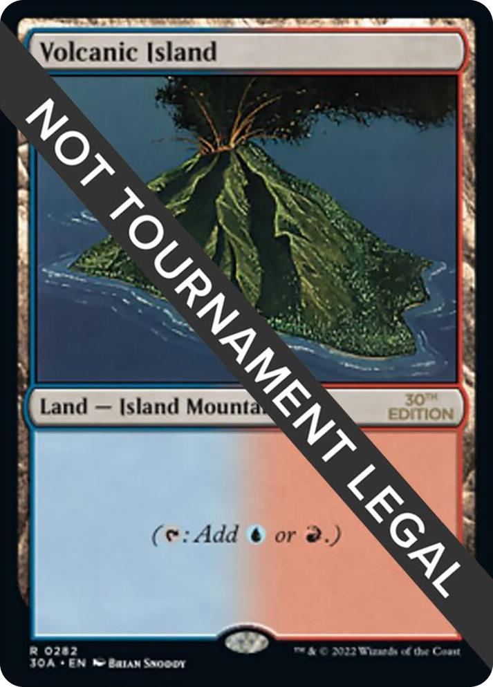 0282 Volcanic Island R 30th Anniversary Edition