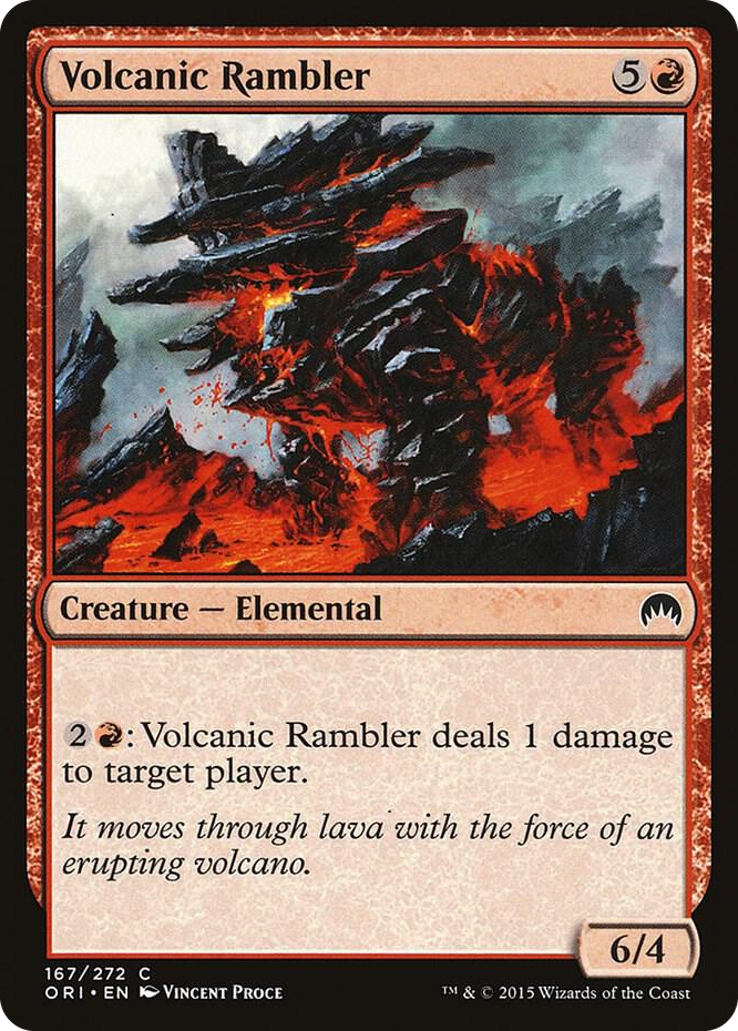 0167 Volcanic Rambler C Magic Origins