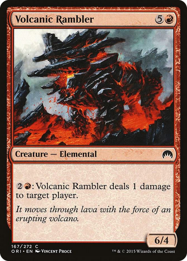 0167 Volcanic Rambler C Magic Origins
