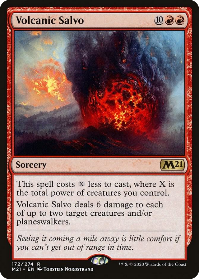 0172 Volcanic Salvo R Core Set 2021