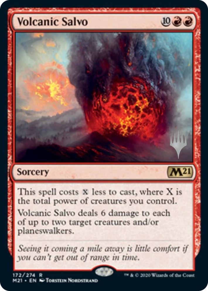 0172 Volcanic Salvo R Promo Pack: Core Set 2021