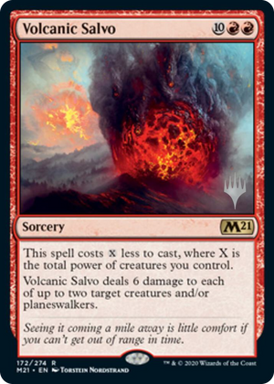 0172 Volcanic Salvo R Promo Pack: Core Set 2021