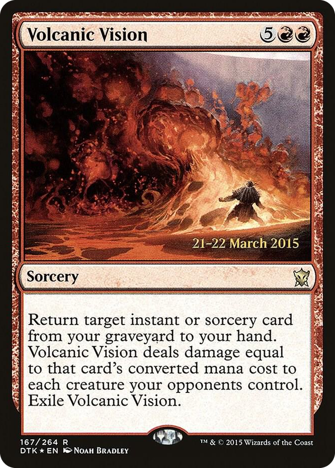 Volcanic Vision #167 R - Prerelease Cards Pokemon card