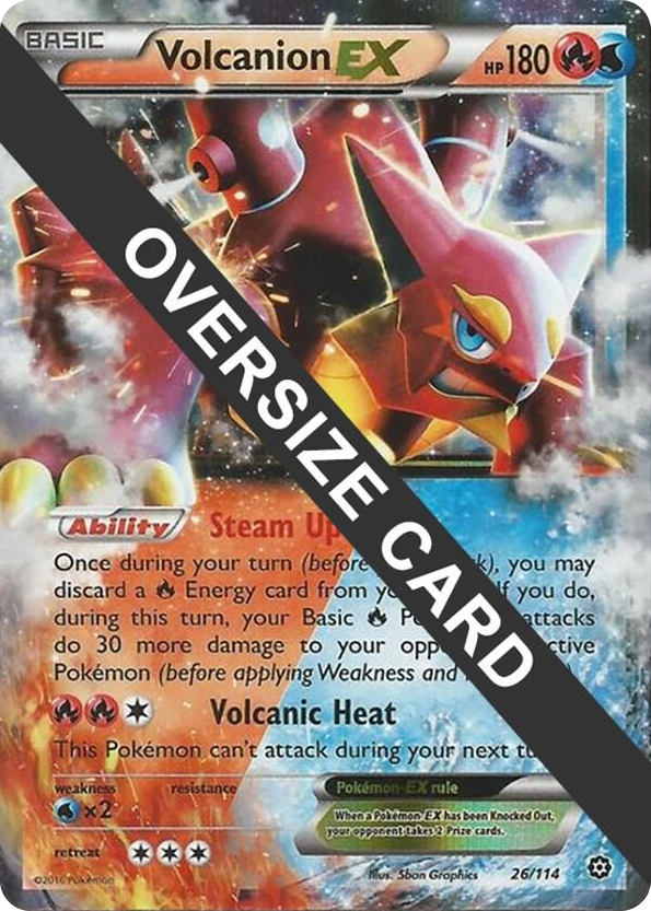 0026 Volcanion Promo Jumbo Cards