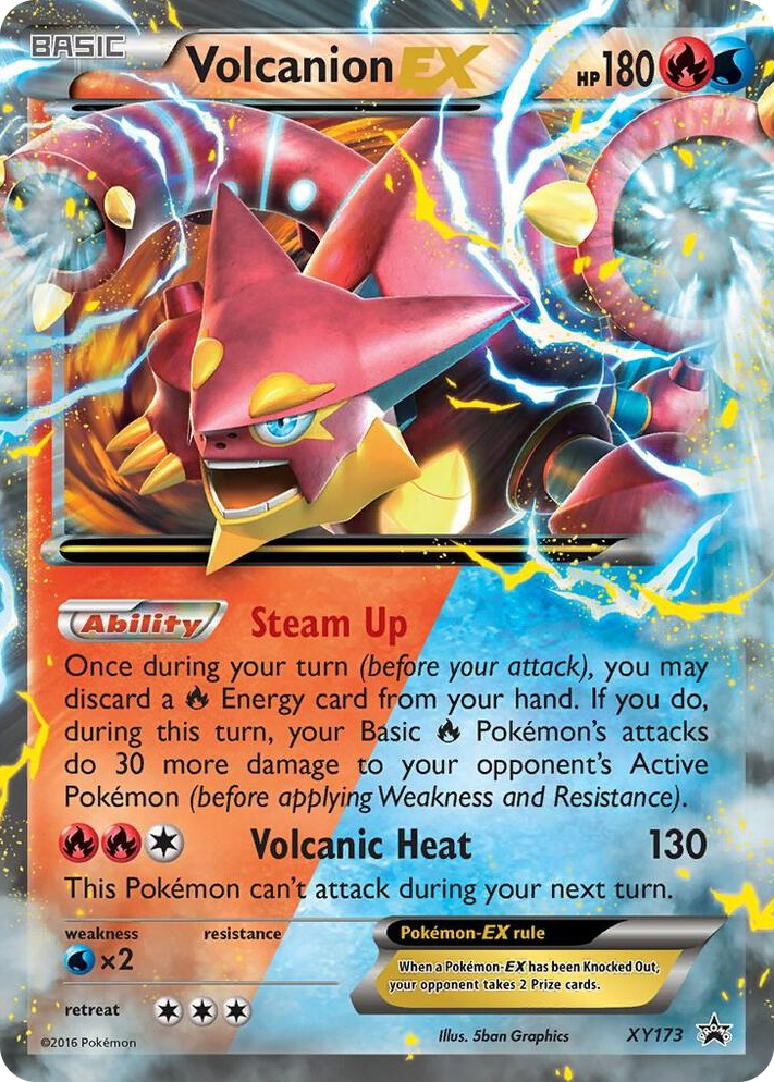 XY173 Volcanion EX Promo XY Promos