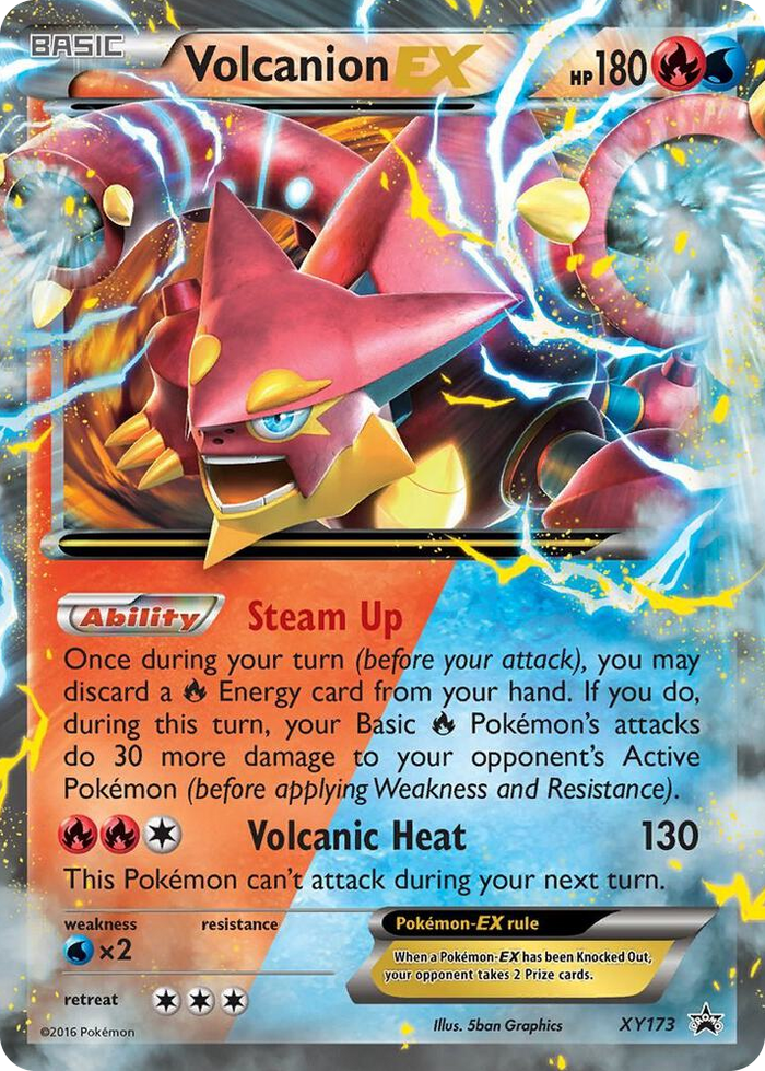 XY173 Volcanion EX Promo XY Promos