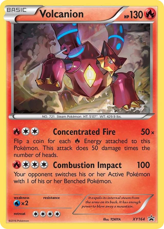 XY164 Volcanion - XY164 Promo XY Promos