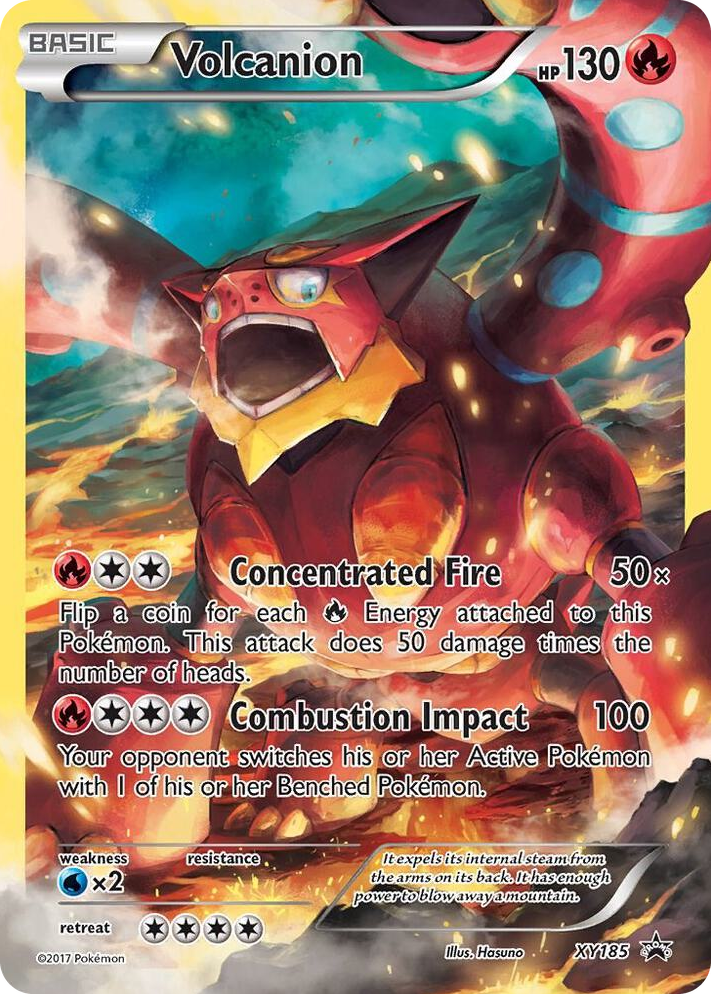 XY185 Volcanion - XY185 Promo XY Promos