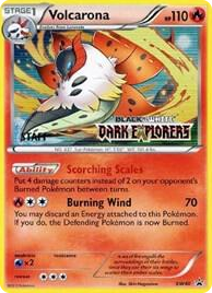BW040 Volcarona - BW40 (Prerelease) [Staff] Promo Black and White Promos