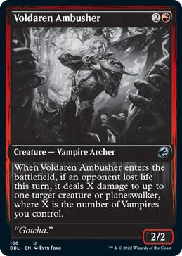 0166 Voldaren Ambusher U Innistrad: Double Feature
