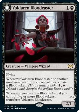 0137 Voldaren Bloodcaster R Innistrad: Crimson Vow
