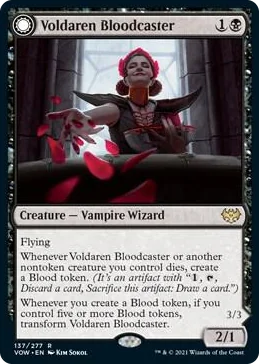 0137 Voldaren Bloodcaster R Innistrad: Crimson Vow