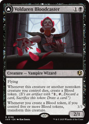 0138 Voldaren Bloodcaster R Innistrad Remastered