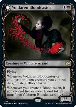 0298 Voldaren Bloodcaster (Showcase) R Innistrad: Crimson Vow