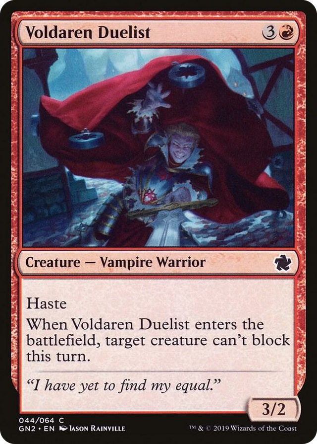 0044 Voldaren Duelist C Magic Game Night 2019