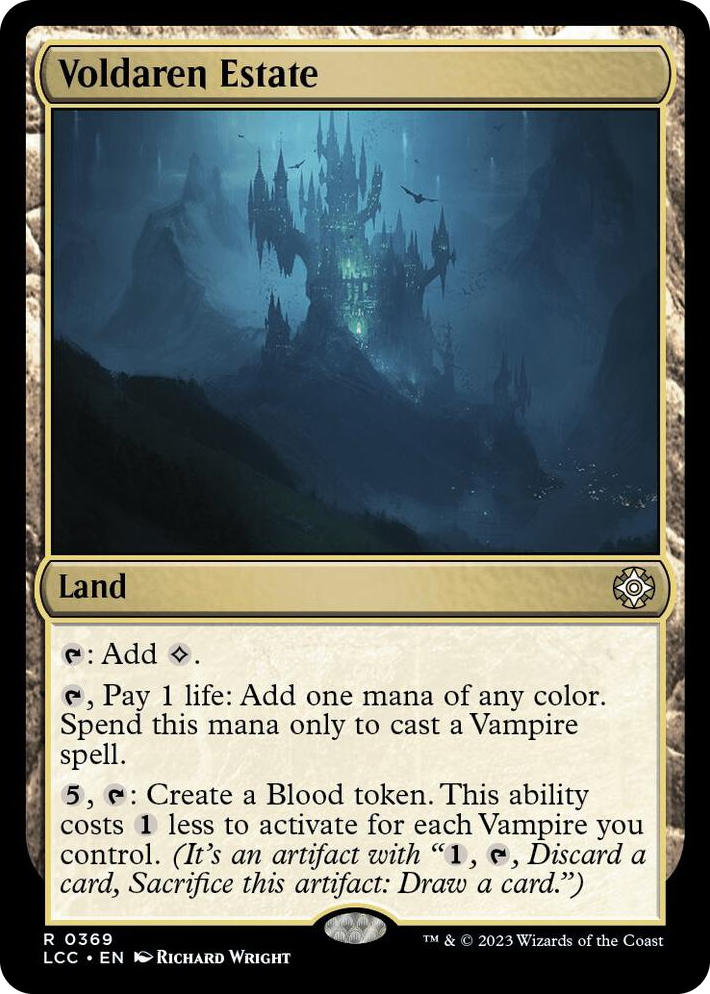 0369 Voldaren Estate R Commander: The Lost Caverns of Ixalan