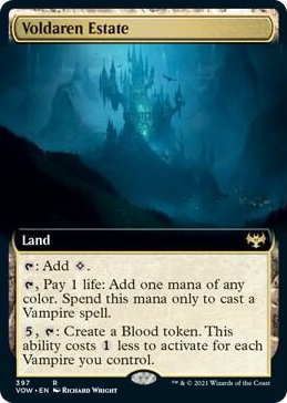 0397 Voldaren Estate (Extended Art) R Innistrad: Crimson Vow