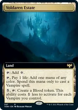 0397 Voldaren Estate (Extended Art) R Innistrad: Crimson Vow