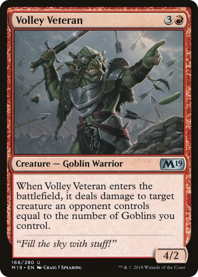 0168 Volley Veteran U Core Set 2019